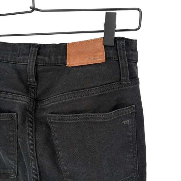 Madewell Women's 9” High-Rise Black Skinny Jeans - Picture 9 of 11